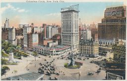 Columbus Circle New York City 1929