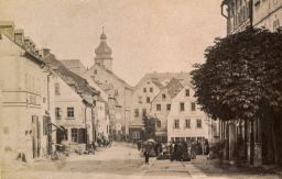 Aš, ulice v centru