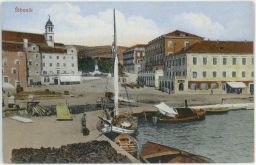 Jugoslávie - Chorvatsko - Šibenik, přístav