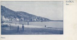 Chorvatsko, Chorvatský ostrov Krk, přístav, Baška,