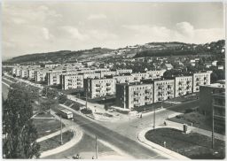 Gottwaldov Zlín, čtvrt Julia Fučíka Obeciny, Orbis, , foto V. Pospíšil