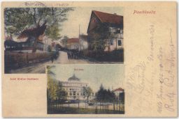 Ploskovice, Kleinův Hostinec, Zámek 1913