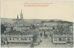 Nancy - Vue panoramique sur la Place de la Carrière