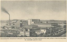Velkonákupní společnosti družstev, Nelahozeves, továrny pokrmových tuků, mýdla a pracích prostředků, rafinerie jedlých olejů