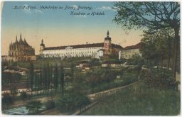 Kutná Hora Velechrám sv. Barbory, kasárna a hrádek