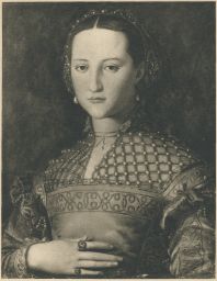 Agnolo Bronzino - Portrét Eleonory z Toleda