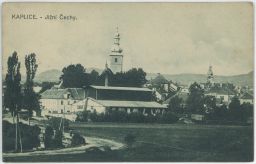 Pohled Kaplice - Jižní Čechy - 1927 (