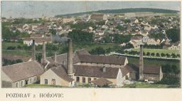 Hořovice - továrna - slévárna? - dlouhá adresa - 1908