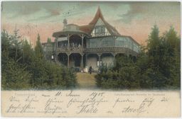 Františkovy Lázně - Franzensbad - Café restaurant Amerika - 1905 (