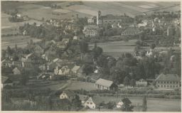 Vrbno pod Pradědem - Würbenthal - pohled na město - 1956