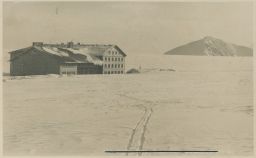 Krkonoše - Sněžka - Luční bouda - v zimě - 1947