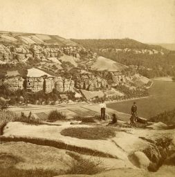 Kokořínský důl, polovina stereofotografie