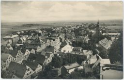 Javorník - Jauernig - pohled na město - 50. léta
