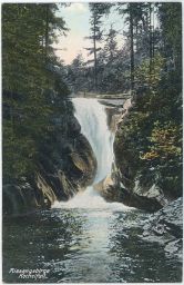 Krkonoše - Riesengebirge - polská strana - vodopád Kochelfall cca 1900