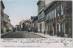 Bratislava Poszony Pressburg Duna utcza