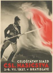 Bratislava Poszony Pressburg Celoštátny sjazd čsl. hasičstva 1937
