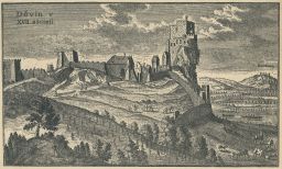Bratislava Poszony Pressburg Děvín v 17.století