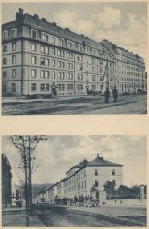 Bratislava Poszony Pressburg obytné domy kasárna?