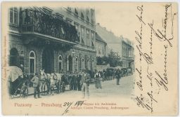 Bratislava Poszony Pressburg Andreina třída casino 1898