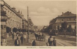 Bratislava Poszony Štefánikova cesta
