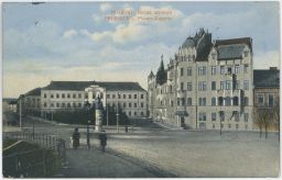 Bratislava Poszony Pressburg Hdász laktanya Pionier kaserne kolorovaný