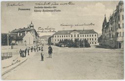 Bratislava Poszony Pressburg András király tér kasárny námořnictva