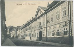 Bratislava Poszony Pressburg Bél Mátyás útca Staromestská knižnica na Panenská 1