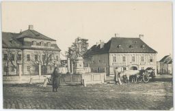 Bratislava Poszony Pressburg náměstí povoz obchod Jacob Spitzer