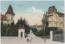 Bratislava Poszony Pressburg vilová čtvrt děti honorace