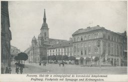 Bratislava Poszony Pressburg Halter synagoga