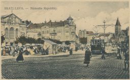 Bratislava námestie Republiky