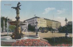 Bratislava Poszony Hviezdoslavovo námestie a hotel Carlton
