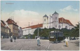 Bratislava Poszony Pressburg Kostel svatého Jana z Mathy Hurbanovo námestie