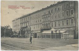 Bratislava Poszony Pressburg Sétatér Promenada