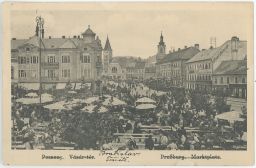 Bratislava Poszony Pressburg tržiště