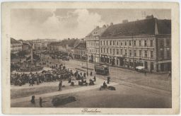 Bratislava Poszony Pressburg trh Námestie Republiky Marktplatz čb