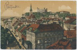 Bratislava Poszony Pressburg perspektiva