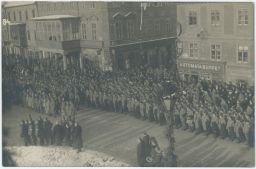 Bratislava Poszony Pressburg Slavnostní vjezd čsl. vlády do Bratislavy 4.2.1919
