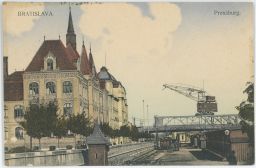 Bratislava Poszony Pressburg přístav Fajnorka