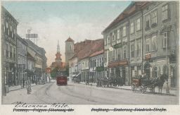 Bratislava Poszony Pressburg Erzherzog Friedrich Strasse, cca 1917