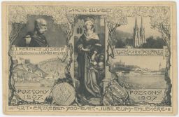 Bratislava Poszony Pressburg Sancta Elisabeth Pozsony 1207 1907