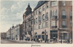 Bratislava Poszony Pressburg Československý dom Hypotečná banka česká