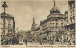 Budapest Elizabetina třída Erzsébet korút