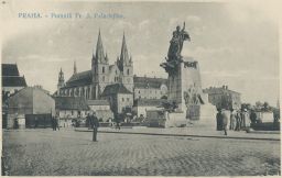 Praha pomník Fr. Palackého
