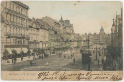 Praha Václavské náměstí F.J.Jedlička