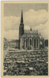Plzeň trhy kostel sv. Bartoloměje