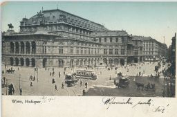 Vídeň Hofoper 13.5.1905