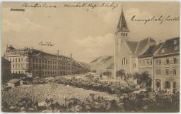 Bratislava Pozsony Pressburg náměstí Republiky evangelický kostel