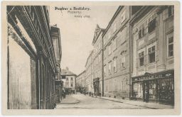 Bratislava Pozsony Pressburg Pozdrav z Bratislavy Mihály utcza obchod Linoleum