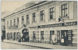 Bratislava Pozsony Pressburg Restaurant Šulc Československá restaurace Dunajská 22